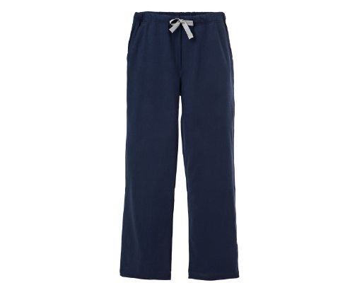 Pyjama von Lexington mit grauem Top und blauer Hose