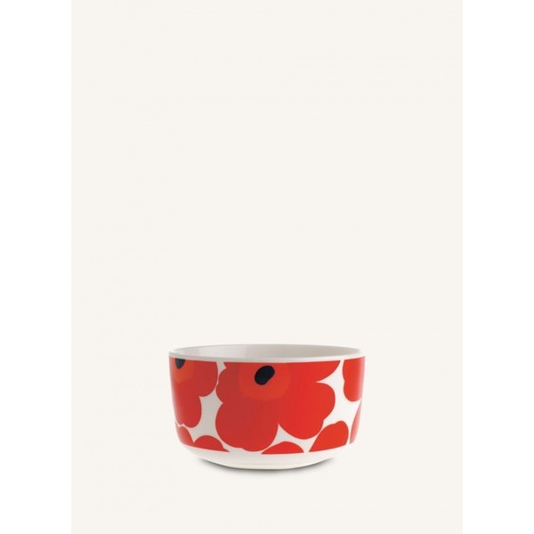 Bowl Unikko weiß-rot oder schwarz-weiß von Marimekko 500 mL