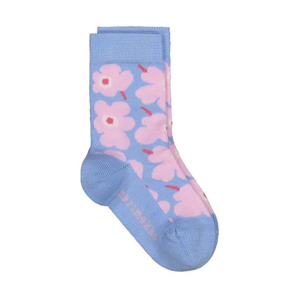 Kinder-Socken "Kohina Unikko" von Marimekko weiß-schwarz 60 % Cotton 38 % Polyamide 2 % Elastane
