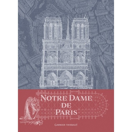 Geschirrtuch "Notre Dame de Paris" von Tissage Moutet 100% Baumwolle