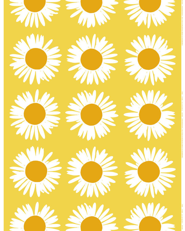 Tischdecke Auringonkukka von Marimekko 135 x 280 cm 100% Baumwolle