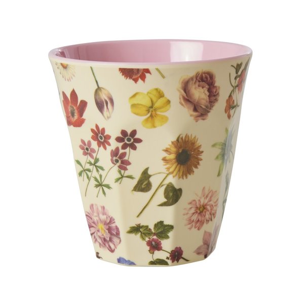 Melamine Cup with Floras Dream Print - Medium - 250 ml von rice